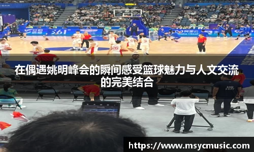 在偶遇姚明峰会的瞬间感受篮球魅力与人文交流的完美结合